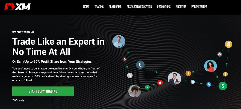 XM Copy Trading