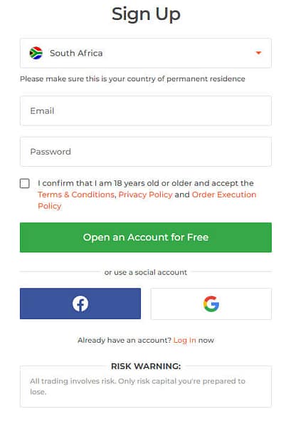 mở tài khoản tại IQ Option