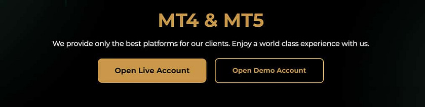 MT5 & MT4 open live and Demo Account