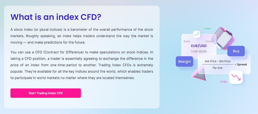 Traze Indices banner image and details