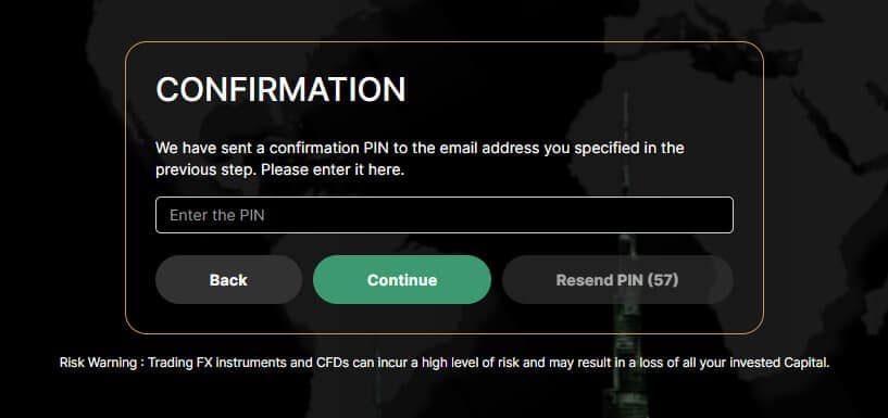 Email address Confirmation