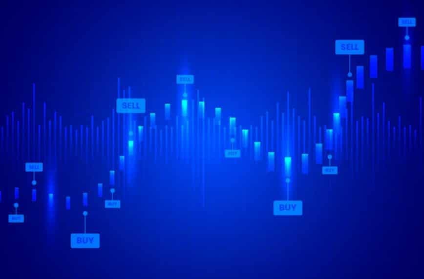 dark blue forex virtual chart